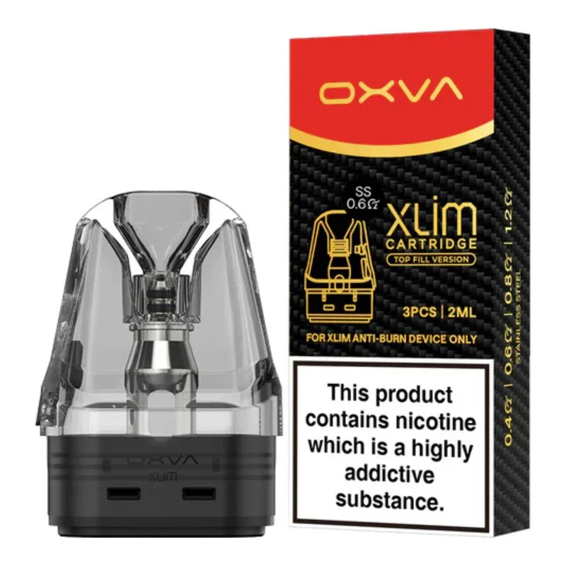 Oxva Xlim SS Replacement Pod 0.6 Ohm