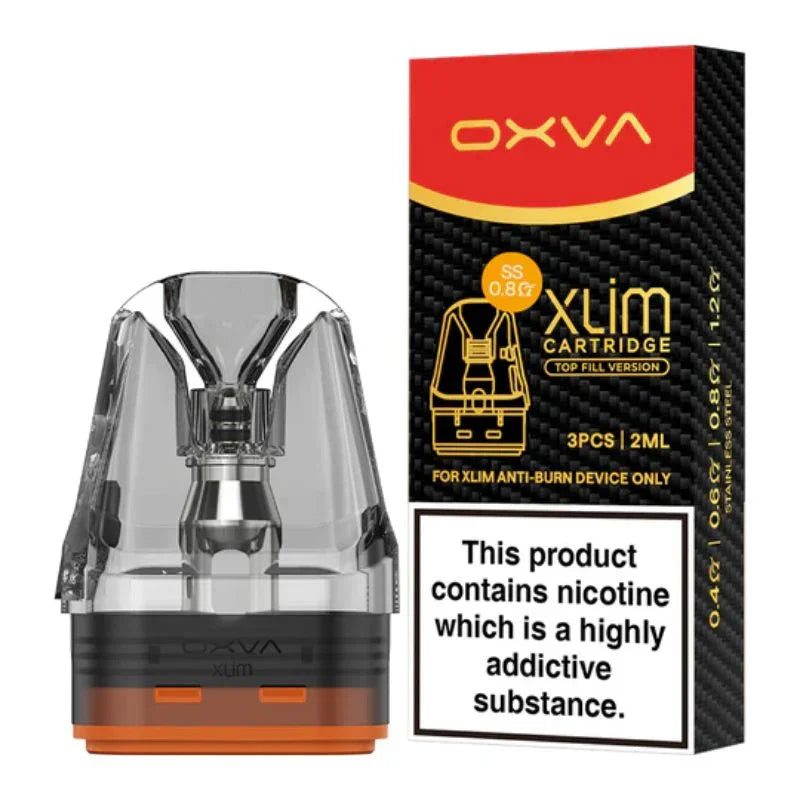 Oxva Xlim SS Replacement Pod 0.8 Ohm