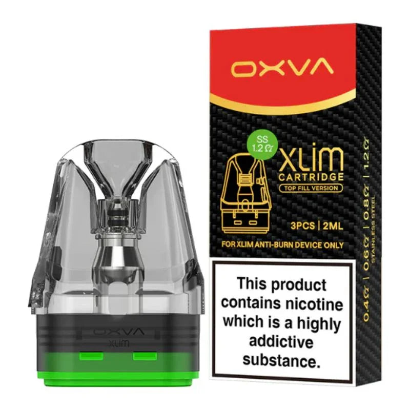 Oxva Xlim SS Replacement Pod 1.2 Ohm